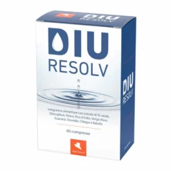 Abbé Roland Diu Resolv Integratore per il Drenaggio dei Liquidi, 60 Compresse
