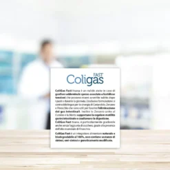 Aboca Coligas Fast Tisana Integratore Gas e Gonfiore Intestinali Apparato Gastrointestinale, 20 Bustine