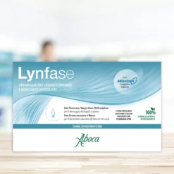 Aboca Lynfase Tisana Integratore Drenaggio dei Liquidi Controllo del Peso, 20 Bustine
