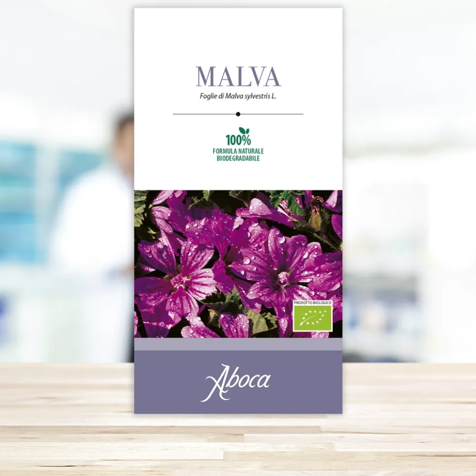 Aboca Malva Integratore Antiossidante Apparato Gastrointestinale, 20 Bustine