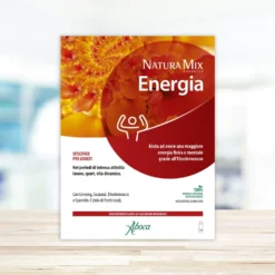 Aboca Natura Mix Advanced Energia Concentrato Fluido Integratore Tonificante Tono e Memoria, 10 Flaconcini x 15g
