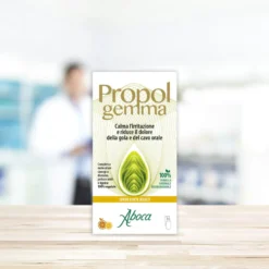 Aboca Propolgemma Spray Forte Adulti Dispositivo Medico Mal di Gola e Cavo Orale Vie Respiratorie, 30ml