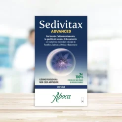 Aboca Sedivitax Advanced Integratore Disturbi del Sonno Sonno e Serenità, 70 Capsule