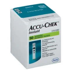 Accu-Chek Instant - Strisce reattive per la misurazione della glicemia, 50 strisce