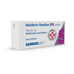 Aciclovir Sand 5% Crema Trattamento Herpes, 3g