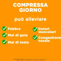 Actigrip Giorno e Notte per Raffreddore Febbre e Influenza, 12+4 Compresse