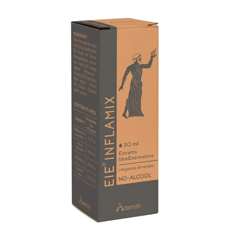Adamàh EIE Inflam Integratore Alimentare Estratto Idroalcolico, 30ml
