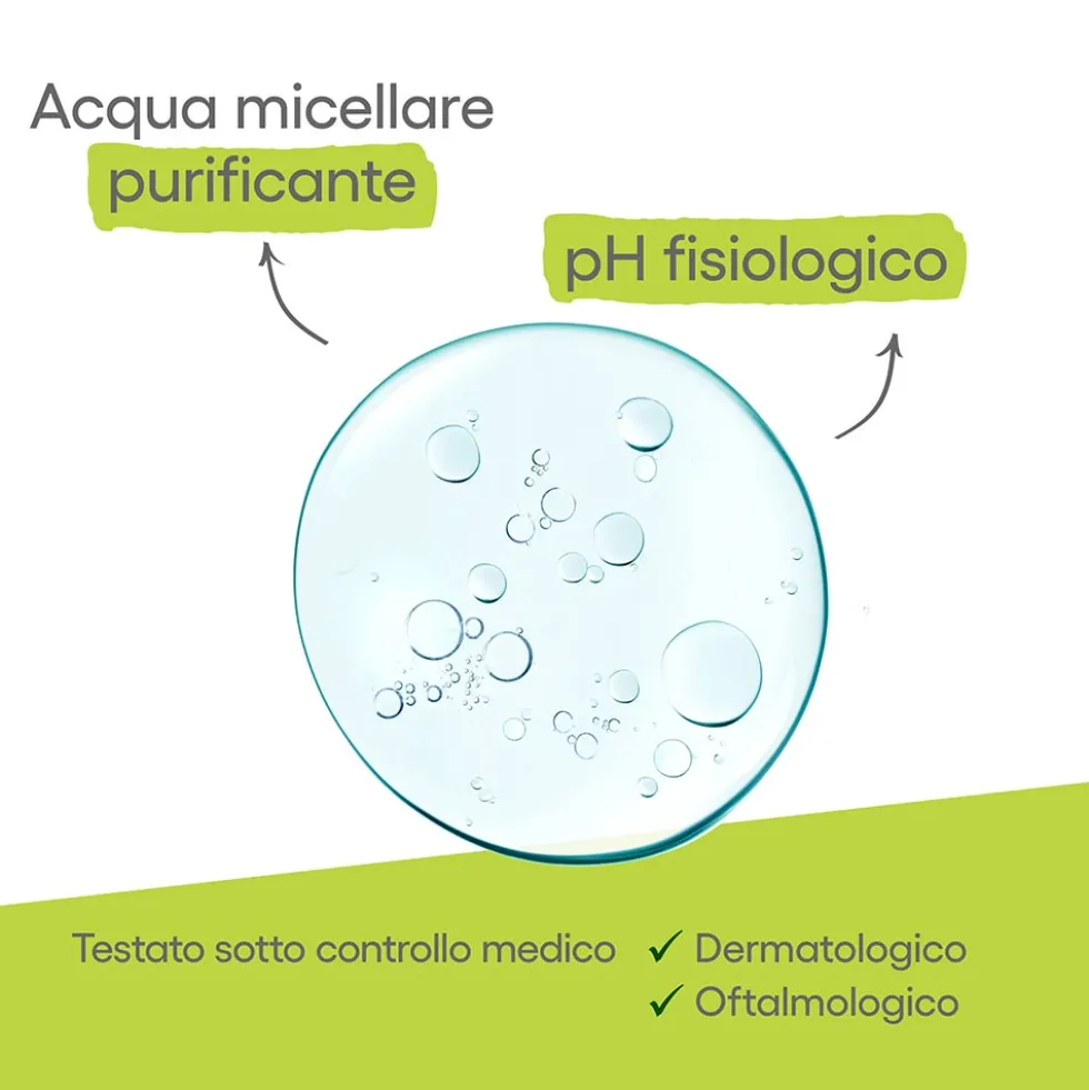 A-Derma Biology AC - Acqua Micellare Detergente Purificante, 400ml