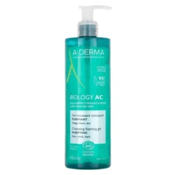 A-Derma Biology AC - Gel Detergente Schiumogeno Purificante, 400ml