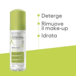 A-Derma Biology - Mousse Detergente Dermatologica Idra-Protettiva, 150ml