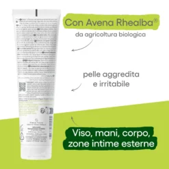 A-Derma Dermalibour+ - Barrier Crema Isolante Lenitiva Viso Corpo Mani Zone Intime, 100ml