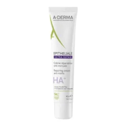 A-Derma Epitheliale - Ultra Repair Crema Ristrutturante Anti-Segni Riparazione Cutanea Lesioni Post-Peeling e Laser con Acido Ialuronico, 40ml