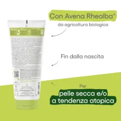 A-Derma Exomega Control - Crema Emolliente Anti-Grattage Pelle Secca e Atopica Prurito, 200ml