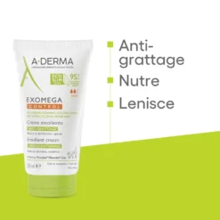A-Derma Exomega Control - Crema Emolliente Pelle Secca Tendenza Atopica, 50ml