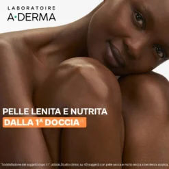 A-Derma Exomega Control Olio lavante emolliente per la pelle secca e atopica, 1 litro