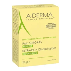 A-DERMA Les Indispensables Pain Surgras Avena Di Rhealba Pane Detergente, 100g