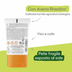 A-Derma Protect Pocket Fluido Invisibile SPF 50+ - Fluido solare per pelli sensibili, 30 ml