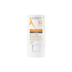 A-Derma Protect X-Trem - Stick solare invisibile SPF 50+ per le zone fragili, 8 g