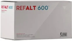 Agaton Refalt 600 Integratore alimentare per il reflusso gastro-esofageo, 20 stick da 15 ml