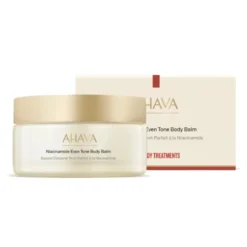 Ahava Balsamo corpo alla niacinamide - Balsamo idratante per uniformare il tono, 200 ml