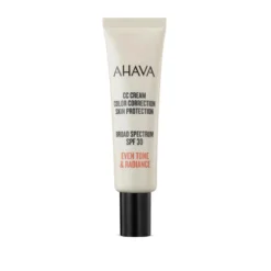 Ahava CC Cream Color Correction SPF30 Crema Uniformante del Colore, 30ml