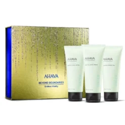 Ahava Endless Vitality Cofanetto Gel Doccia + Crema Corpo + Crema Mani, 3 x 100ml