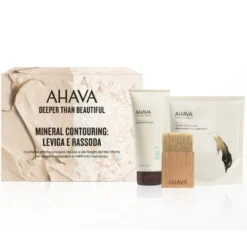 Ahava Mineral Contouring - Kit per il corpo anticellulite, fango da 400 g e sali da 200 ml