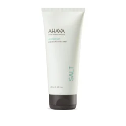 Ahava Sale marino liquido del Mar Morto - Gel esfoliante per idratare e purificare il corpo, 200 ml