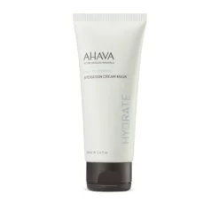 Ahava Time to Hydrate - Maschera viso in crema per l'idratazione profonda della pelle, 100 ml