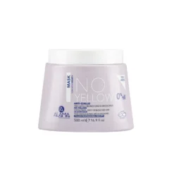 Alama No Yellow - Maschera Anti Giallo Per Capelli Biondi Grigi Decolorati,500ml