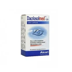Alcon Dacriosolmed UD Collirio Lubrificante, 30 Flaconcini Monodose da 0,4ml