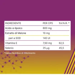 Alfasigma Ala600 SOD Integratore Alimentare, 20 Compresse