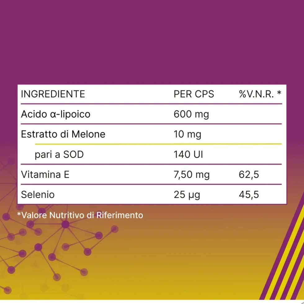 Alfasigma Ala600 SOD Integratore Alimentare, 20 Compresse