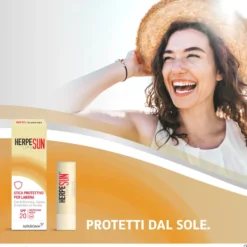 Alfasigma Herpesun Defend Stick Protettivo Labbra SPF20, 5ml