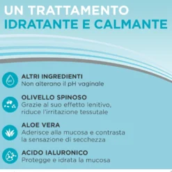 Alfasigma Meclon Idra - Emulgel idratante per la secchezza vaginale, 7 monodose da 5 ml