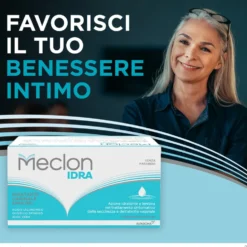 Alfasigma Meclon Idra - Emulgel idratante per la secchezza vaginale, 7 monodose da 5 ml