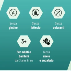 Alfasigma NeoBorocillina Propolmiele+ Spray Gola Gusto Miele Eucalipto, 20ml