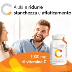 Alfasigma Proteggi C Integratore 1000mg Vitamina C, 120 Compresse