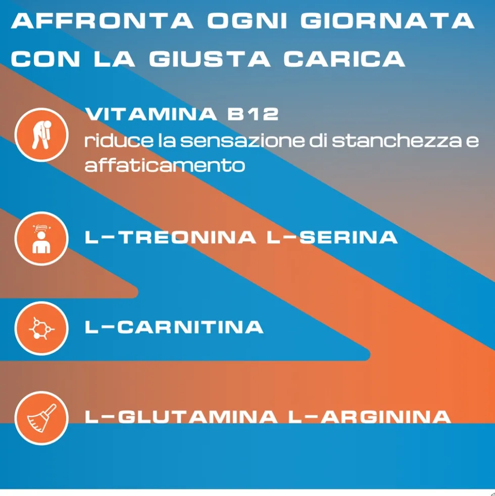 Alfasigma Rekord B12 Plus Integratore Stanchezza Psicofisica, 10 Flaconcini