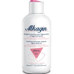 Alkagin Detergente Intimo Lenitivo con Giglio a pH Leggermente Alcalino, 400ml