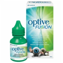 Allergan Optive Fusion Soluzione Oftalmica Lubrificante e Osmoprotettiva, 10ml