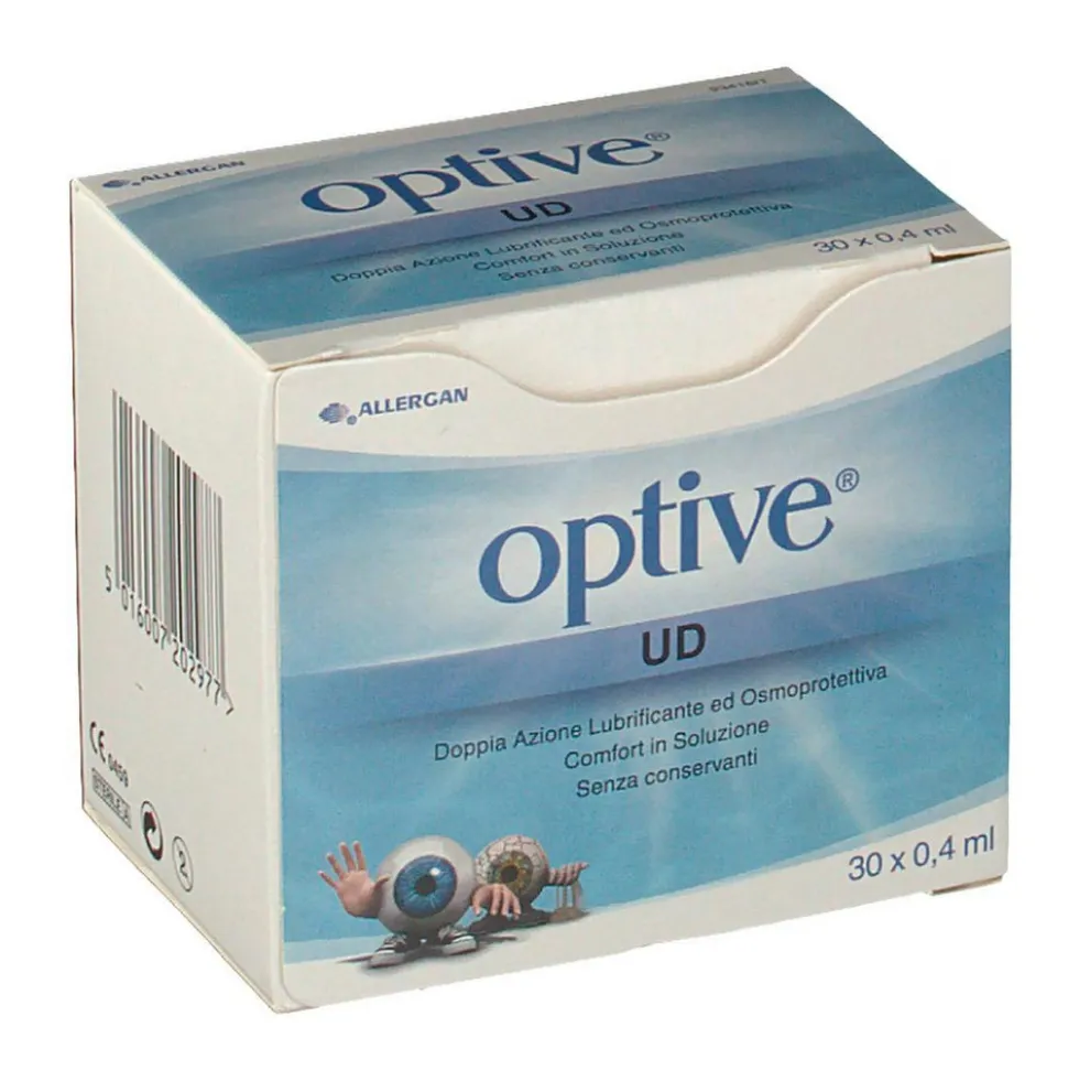 Allergan Optive UD Soluzione Oftalmica, 30 Flaconcini Monodose
