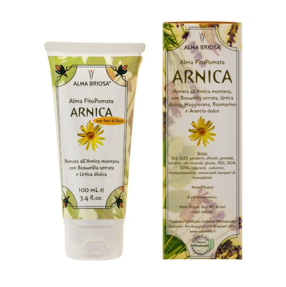 Alma Briosa FitoPomata Arnica, 100ml
