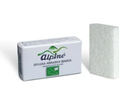 Alpino spugna abrasiva bianca - Spugna esfoliante per le callosità e le macchie, 1 pezzo