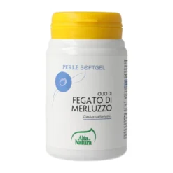Alta Natura Fegato di Merluzzo Integratore Alimentare, 100 Perle