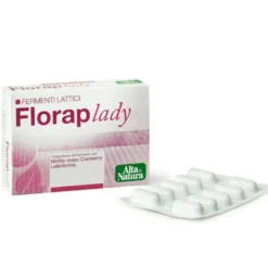 Alta Natura Florap Lady - Integratore probiotico per la flora vaginale e urinaria, 20 capsule