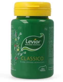 Alta Natura Levior Classico - Integratore alimentare per il benessere intestinale, 100 tavolette