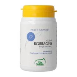 Alta Natura Olio di Borragine Integratore Alimentare, 50 perle 700mg