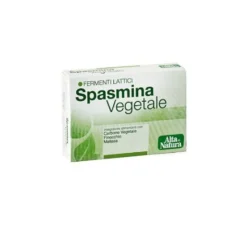 Alta Natura Spasmina Vegetale - Integratore per la flora intestinale e il meteorismo, 30 capsule