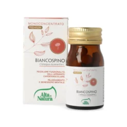 Alta Natura Terranata - Biancospino 500mg Integratore Relax e Benessere Mentale, 60 Compresse